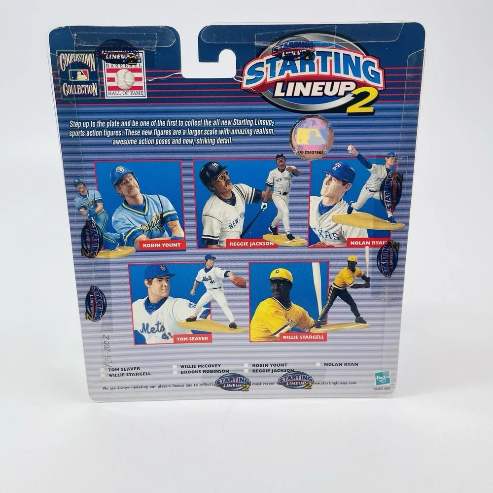 Starting Lineup 2 Cooperstown Collection Nolan Ryan Action Figure